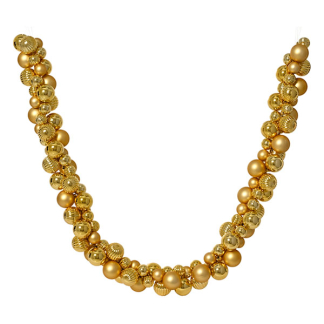 Decoris Kerstballen slinger | Decoris | 6 x 180 cm (Goud) 23727 K151001654
