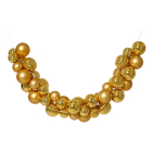 Decoris Kerstballen slinger | Decoris | 8 x 100 cm (Goud) 23735 K151001657 - 1