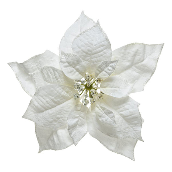 Decoris Kerstbloem | Decoris | Poinsetta (Wit) 629210 K151000742 - 1