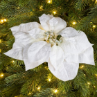 Decoris Kerstbloem | Decoris | Poinsetta (Wit) 629210 K151000742 - 2