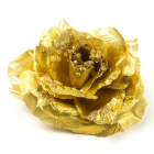 Kerstbloem | Decoris | Roos (Goud, Glitters)