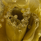 Decoris Kerstbloem | Decoris | Roos (Goud, Glitters) 629351 K151000745 - 2