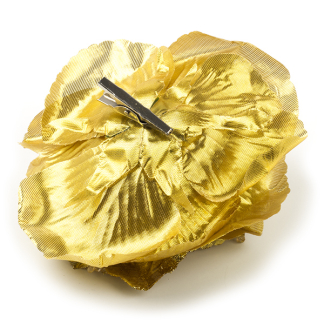 Decoris Kerstbloem | Decoris | Roos (Goud, Glitters) 629351 K151000745 - 3