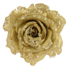 Decoris Kerstbloem | Decoris | Roos (Goud, Glitters) 701424 K151001919 - 1
