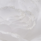 Decoris Kerstbloem | Decoris | Roos (Wit, Glitters) 629346 K151000743 - 2