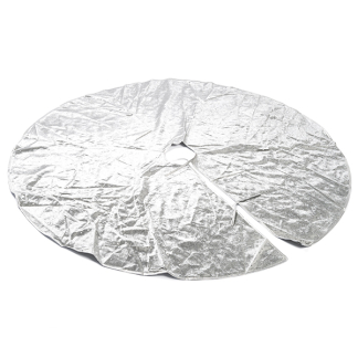 Decoris Kerstboomkleed | Decoris | Ø 120 cm (Zilver) 611184 K150303187 - 1