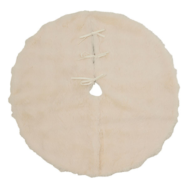 Decoris Kerstboomrok | Decoris | Ø 90 cm (Polyester, Wit) 513932 K151001853 - 1