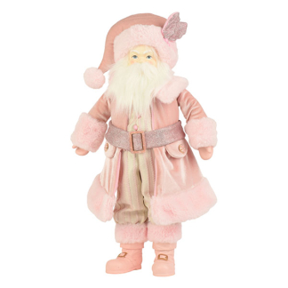 Decoris Kerstfiguur kerstman | Decoris | 27.5 x 24.5 x 55.2 cm (Polyester) 703667 K151001923