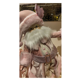 Decoris Kerstfiguur kerstman | Decoris | 27.5 x 24.5 x 55.2 cm (Polyester) 703667 K151001923 - 2