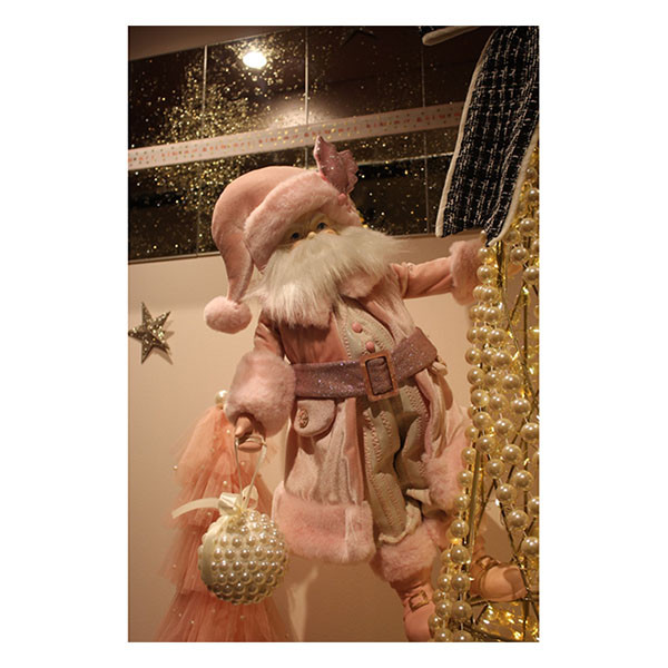Decoris Kerstfiguur kerstman | Decoris | 27.5 x 24.5 x 55.2 cm (Polyester) 703667 K151001923 - 3