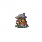 Decoris Kersthuisje - Kabouter boomhut - Lumineo (12 LEDs, Batterij, Binnen) 485595-3 K151000056 Decoris Kersthuisje - Kabouter boomhut - Lumineo (12 LEDs, Batterij, Binnen) 485595-3 K151000056