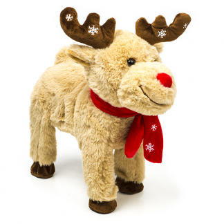 Decoris Kerstknuffel | Decoris (Rendier, Beweging, Muziek, Beige) 548717 K150302981