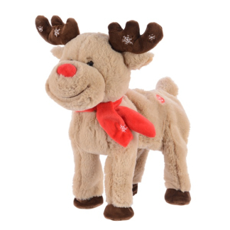 Decoris Kerstknuffel | Decoris (Rendier, Beweging, Muziek, Beige) 548717 K150302981 - 