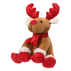 Decoris Kerstknuffel rendier | Decoris | 10 x 8 x 20 cm (Polyester) 580292 K151001866 - 1