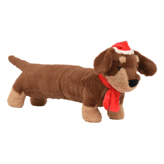 Decoris Kerstknuffel teckel | Decoris | 16 x 50 x 25 cm (Polyester) 580284 K151001864