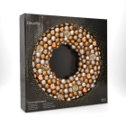 Decoris Kerstkrans | Decoris | Ø 33 cm (Kerstballen, Kunststof, Goud) 29986 K151100155 - 3