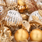 Decoris Kerstkrans | Decoris | Ø 50 cm (Decoratief, Goud) 724298 K151100156 - 2