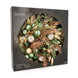 Decoris Kerstkrans | Decoris | Ø 50 cm (Decoratief, Groen) 724302 K151100157 - 3