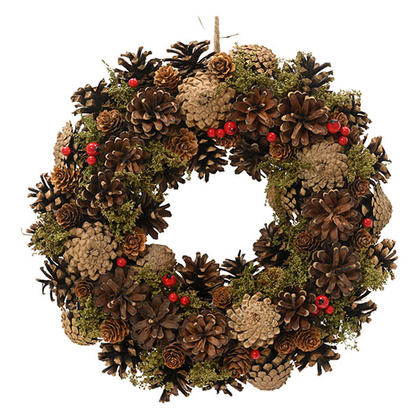 Decoris Kerstkrans | Decoris | ⌀ 33 cm (Decoratief, Groen) 605584 K151001873 - 1