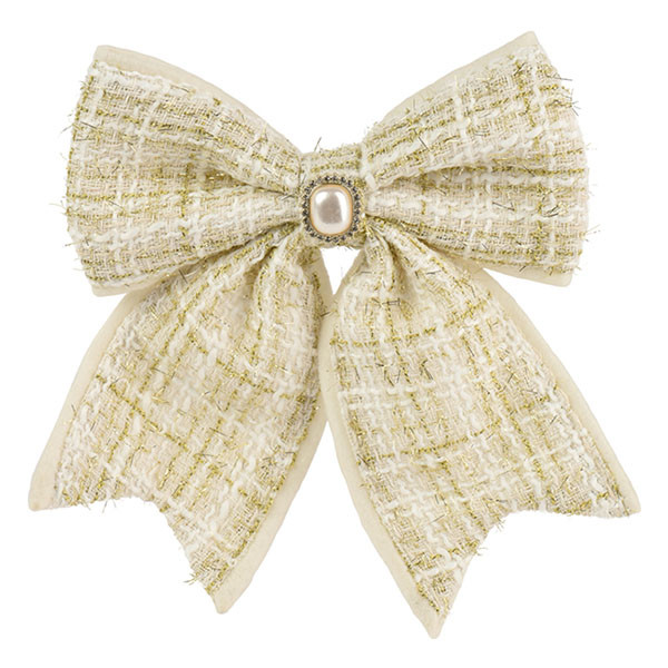 Decoris Kerstrik | Decoris | 18 x 21 cm (Beige, Geruit) 512130 K151001842 - 1