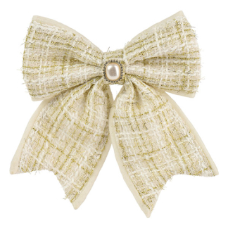 Decoris Kerstrik | Decoris | 18 x 21 cm (Beige, Geruit) 512130 K151001842 - 1