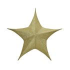 Decoris Kerstster | Ø 135 cm (5-punts, Binnen, Goud) 612321 K151000478 - 2