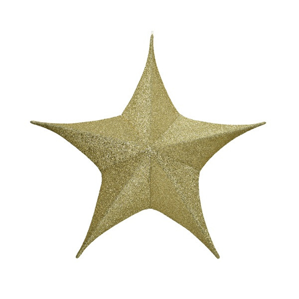 Decoris Kerstster | Decoris | Ø 135 cm (5-punts, Binnen, Goud) 612321 K151000478 - 2