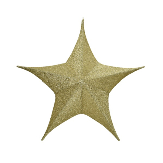 Decoris Kerstster | Decoris | Ø 180 cm (5-punts, Binnen, Goud) 612320 K151000479 - 2
