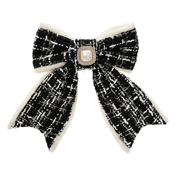 Decoris Kerststrik | Decoris | 11 x 14 cm (Zwart, Geruit) 512172 K151001851 - 1