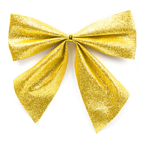 Decoris Kerststrik | Decoris | 15 cm | 3 stuks (Goud) 24700 K151000718 - 1