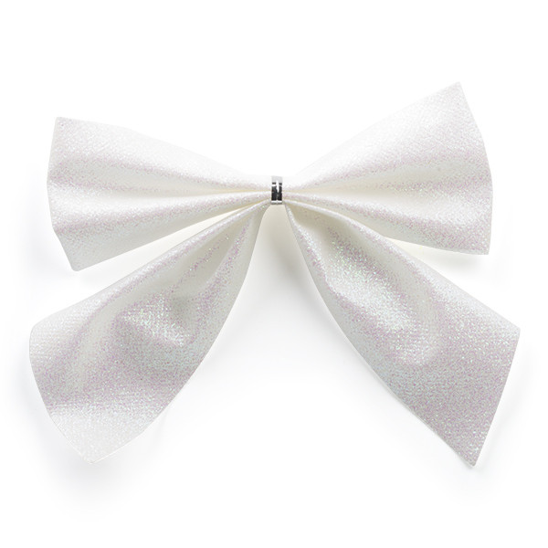 Decoris Kerststrik | Decoris | 15 cm | 3 stuks (Wit) 24702 K151000719 - 1