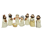 Decoris Kersttafereel | Kerststal figuren | 8 stuks 596034 K151000398 - 1