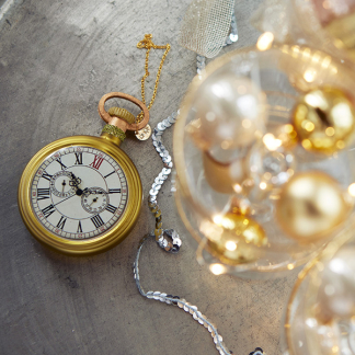 Decoris Klok kerst ornament | Decoris (Glas) 121210 K151000933 - 2