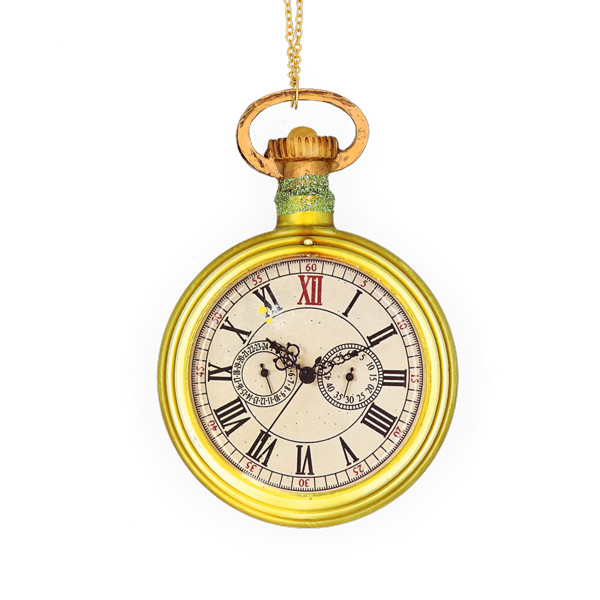 Decoris Klok kerst ornament | Decoris (Glas) 121210 K151000933 - 1