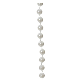 Decoris Kralenslinger kerstboom | 10 meter (Wit) 560 K151000735 - 2