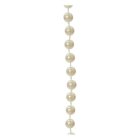 Decoris Kralenslinger kerstboom | Decoris | 10 meter (Parel) 567 K151001626 - 2