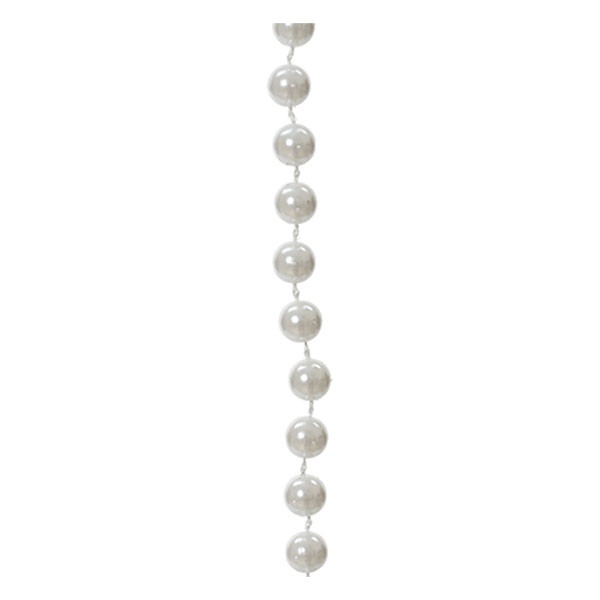 Decoris Kralenslinger kerstboom | Decoris | 10 meter (Wit) 560 K151000735 - 2