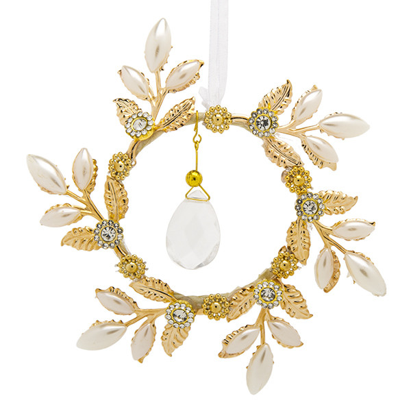 Decoris Krans kerst ornament | Decoris (Goud) 513294 K150304038 - 1