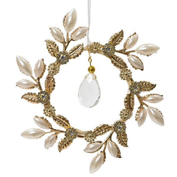 Decoris Krans kerst ornament | Decoris (Goud) 513294 K150304038 - 2