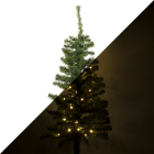 Kunstkerstboom | Everlands | 90 centimeter (Steker, 50 LEDs, Binnen/buiten, Timer)