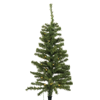 Decoris Kunstkerstboom | Everlands | 90 centimeter (Steker, 50 leds, Binnen/Buiten, Timer) 681125 K150304019 - 2