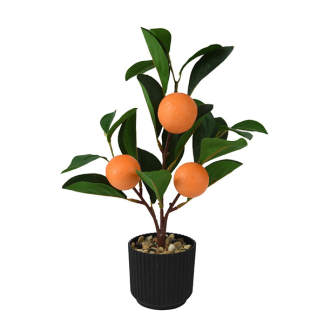 Decoris Kunstplant Sinaasappelboom | Decoris | 27 cm (In pot) 813043 K170105481