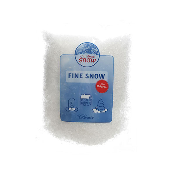 Decoris Nepsneeuw poeder | Decoris | 100 gram  (Polyethyleen, Fijn) 470512 K150303261 - 1