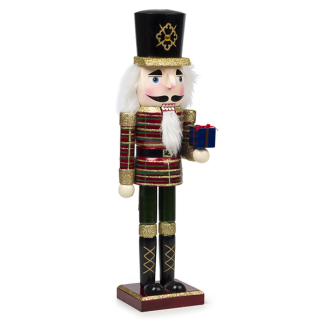 Decoris Notenkraker kerstfiguur | Decoris | 38 cm (Hout) 550358 K150302998 - 1