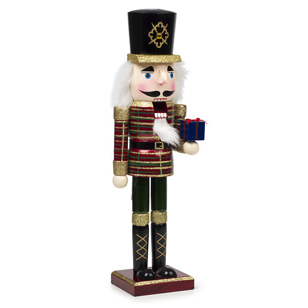 Decoris Notenkraker kerstfiguur | Decoris | 38 cm (Hout) 550358 K150302998 - 2