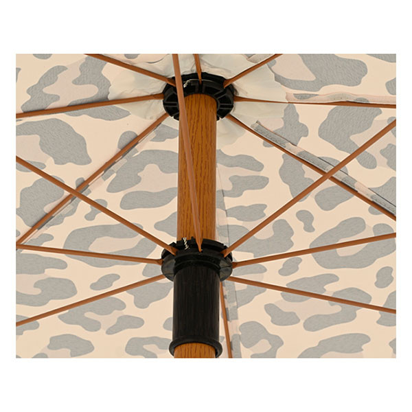 Decoris Parasol | Decoris | Ø 180 x 216 cm (Luipaardprint, Polyester, Aluminium, Rond) 843779 K170105802 - 5