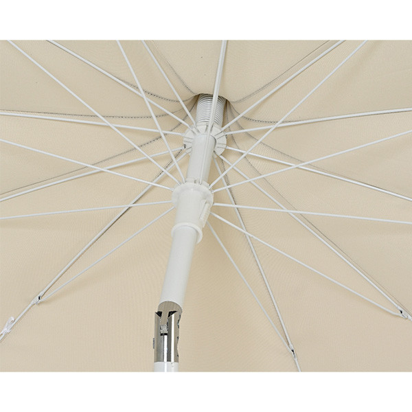 Decoris Parasol | Decoris | Ø 195 x 215 cm (Beige, Rond) 843708 K170105499 - 4