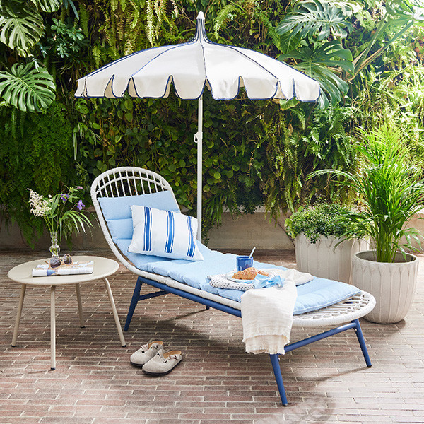 Decoris Parasol | Decoris | Ø 195 x 215 cm (Beige, Rond) 843708 K170105499 - 7