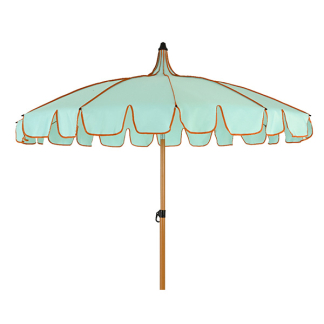 Decoris Parasol | Decoris | Ø 195 x 215 cm (Groen, Rond) 843711 K170105502 - 1