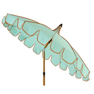 Decoris Parasol | Decoris | Ø 195 x 215 cm (Groen, Rond) 843711 K170105502 - 2